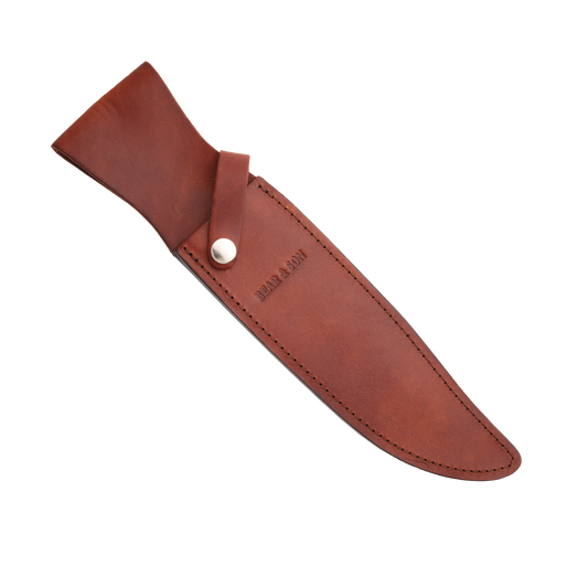 14 3/8" American Bowie Sheath - 02 Pattern - Bear & Son Cutlery - Jacksonville, AL