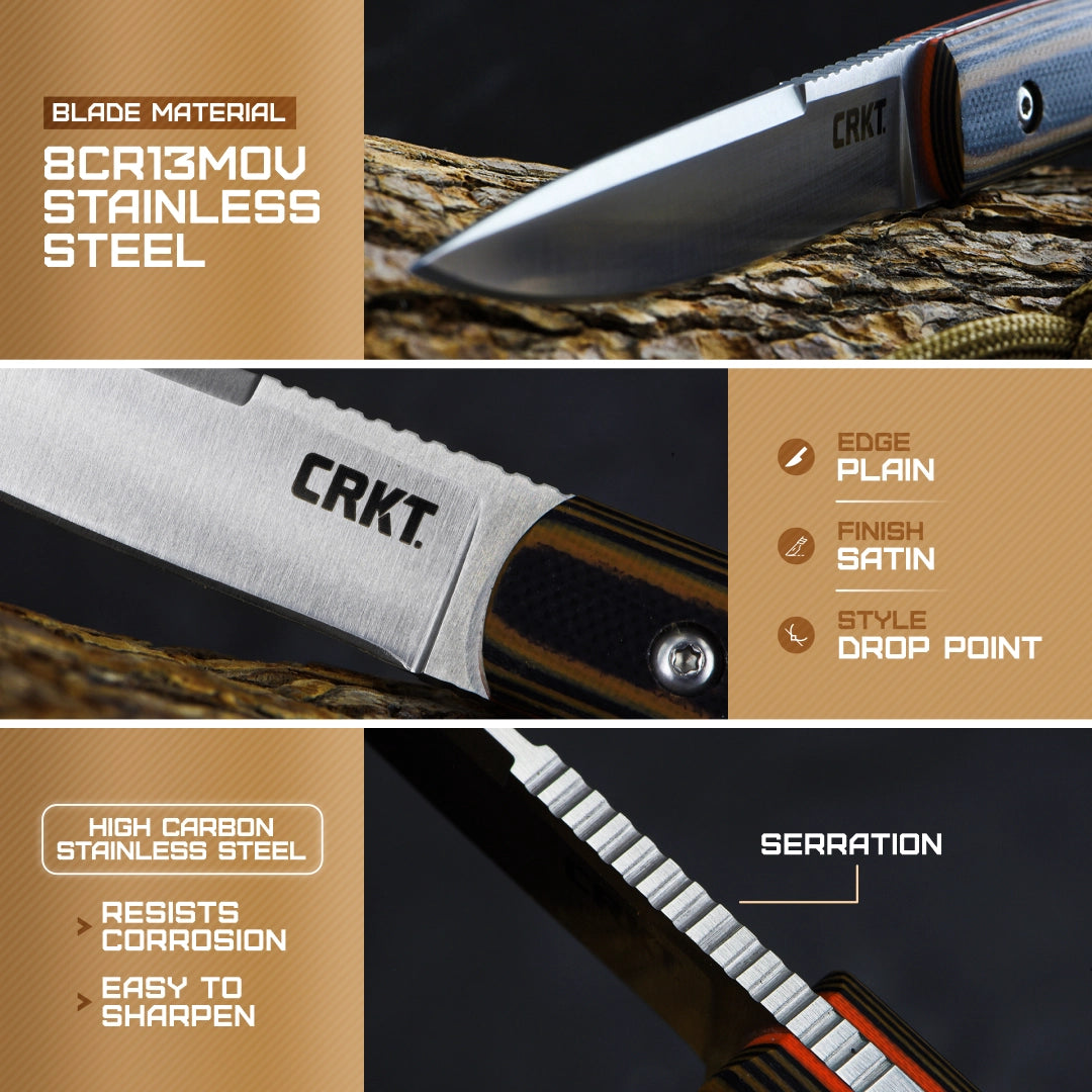 CRKT Biwa Fixed Blade 2382