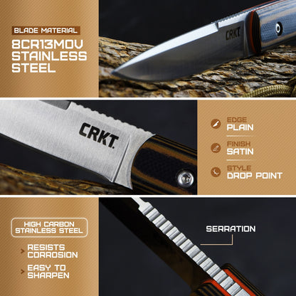 CRKT Biwa Fixed Blade 2382