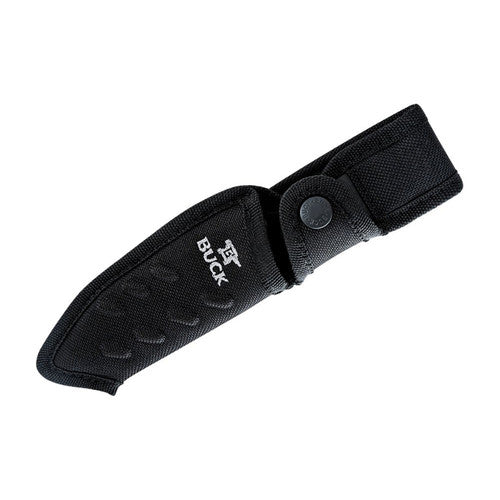Buck 657 Large Pursuit Pro Fixed Blade Knife 4.25" S35VN Stainless Steel Guthook, Orange GRN and Rubber Handles, Polyester Sheath - 12752