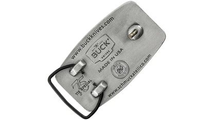 Buck Knives 119 Special Belt Buckle BUBB-NS Fabric/Material: Pewter, Color: Silver