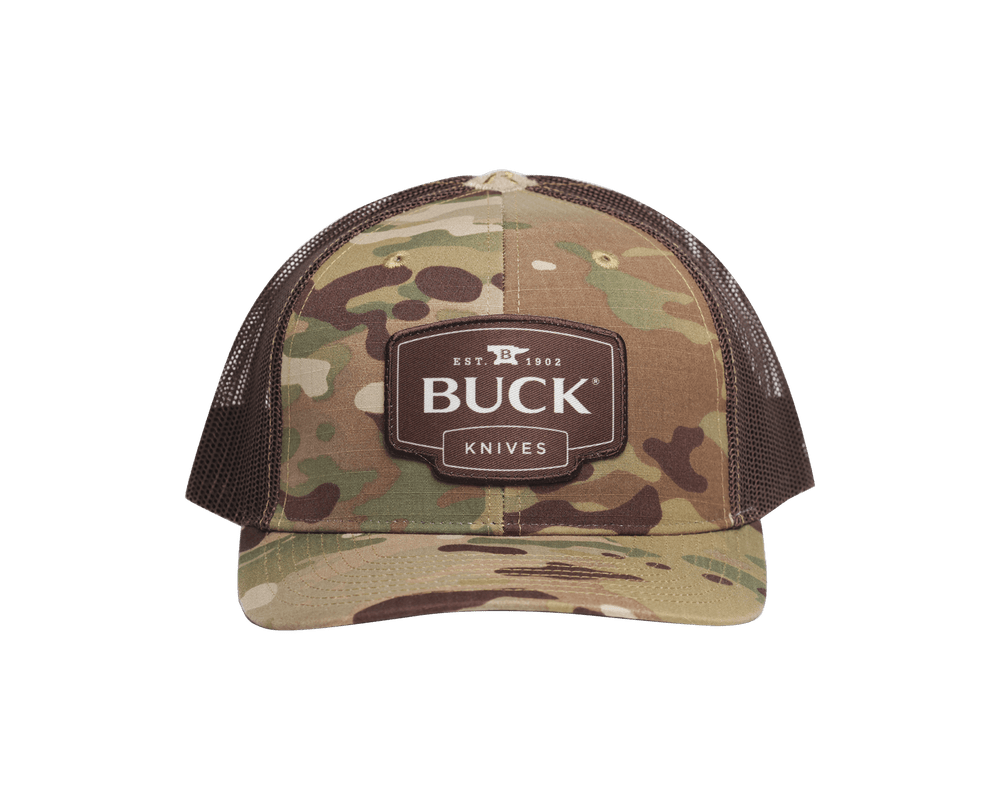 Buck Multicam Trucker Hat | Camo Snapback Cap – Mjoutdoorsgear UK