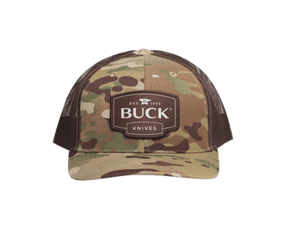 Buck Multicam Trucker Hat | Camo Snapback Cap – Mjoutdoorsgear UK
