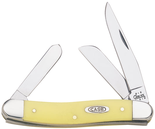 Case Cutlery Stockman Yellow 00035