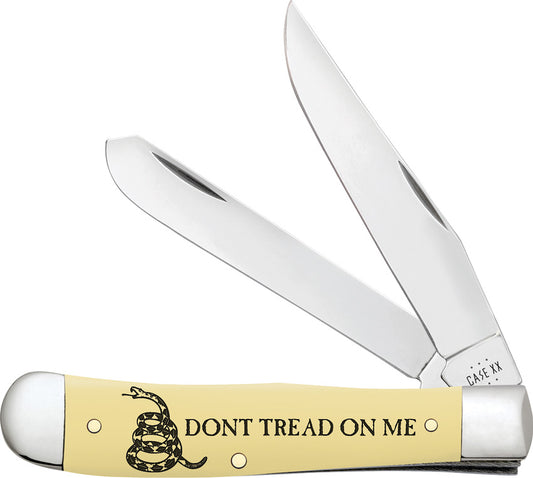 Case Cutlery Trapper Yellow Synthetic 06089 by Case Cutlery