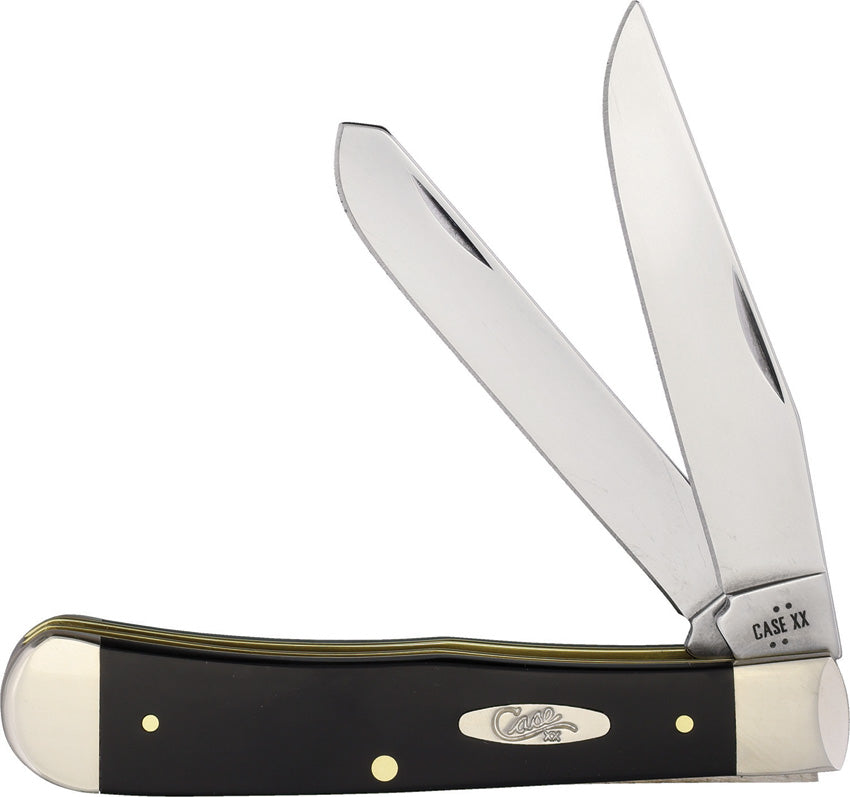 Case Cutlery Trapper Smooth Black 06780