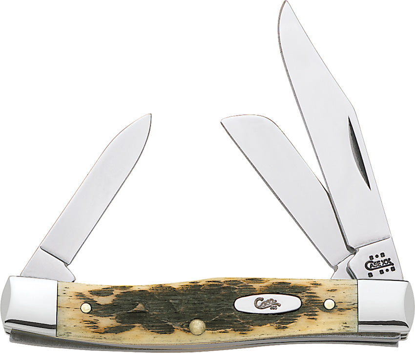 Case Cutlery Stockman Amber Bone 00079 by Case Cutlery