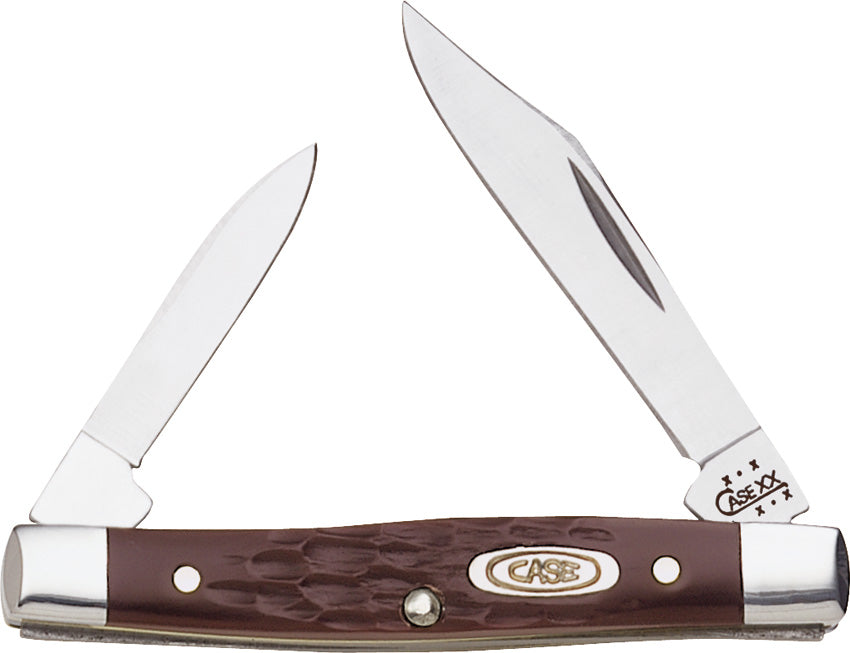Case Cutlery Small Pen Knife Brown Delrin 00083 by Case Cutlery