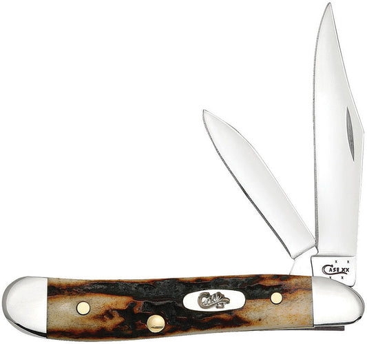 Case Cutlery Peanut Red Stag 09443