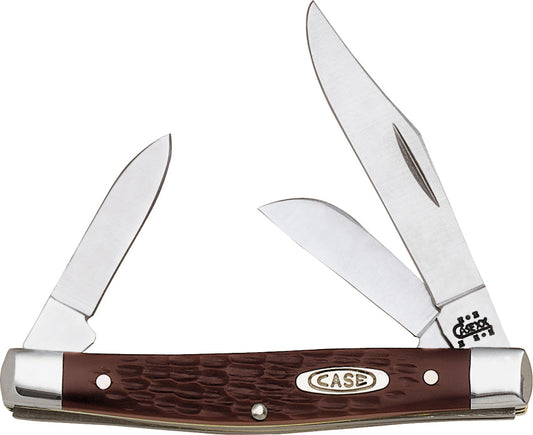 Case Cutlery Stockman Brown Delrin 00106