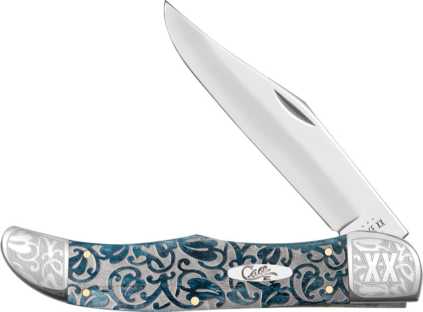 Case Cutlery Folding Hunter Med Blue 10757 by Case Cutlery
