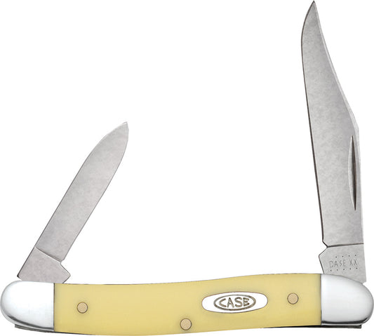 Case Cutlery Pen Knife Yellow 00109