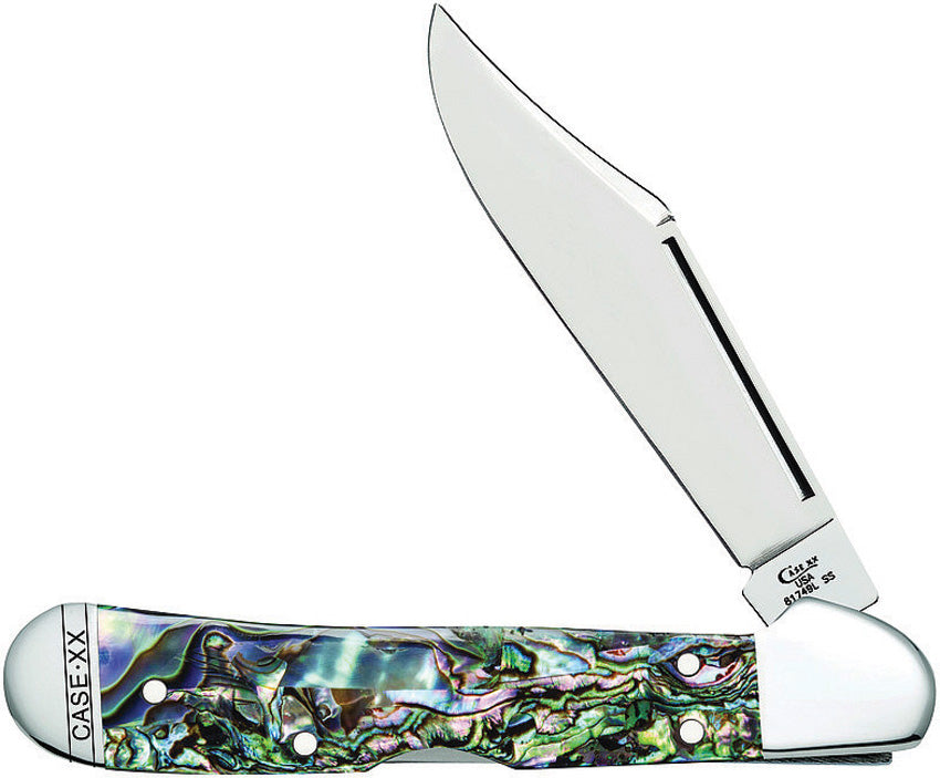 Case Cutlery Mini Copperlock Abalone 12020 by Case Cutlery