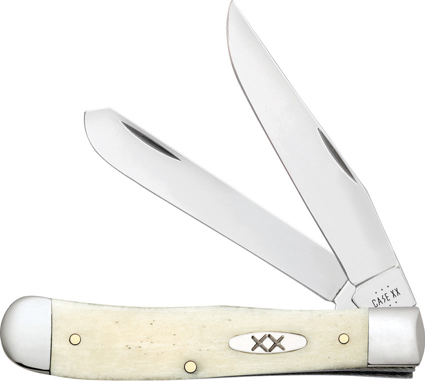 Case Cutlery Trapper Natural Bone 13310