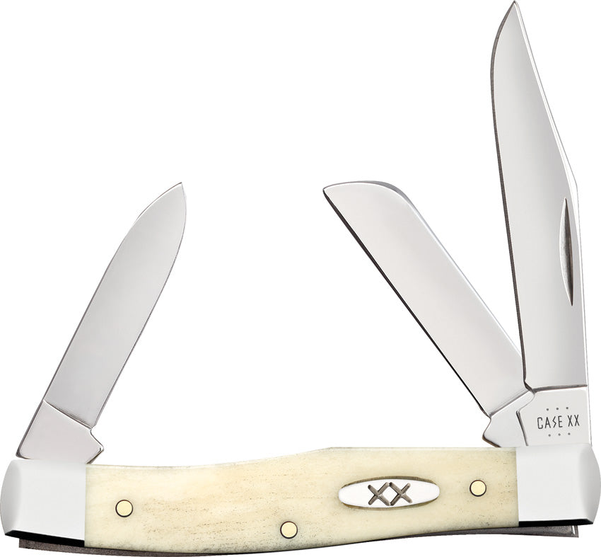 Case Cutlery Medium Stockman Nat Bone 13311 by Case Cutlery