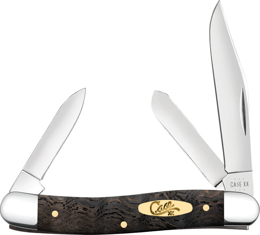 Case Cutlery Stockman Black Curly Oak 14001 by Case Cutlery