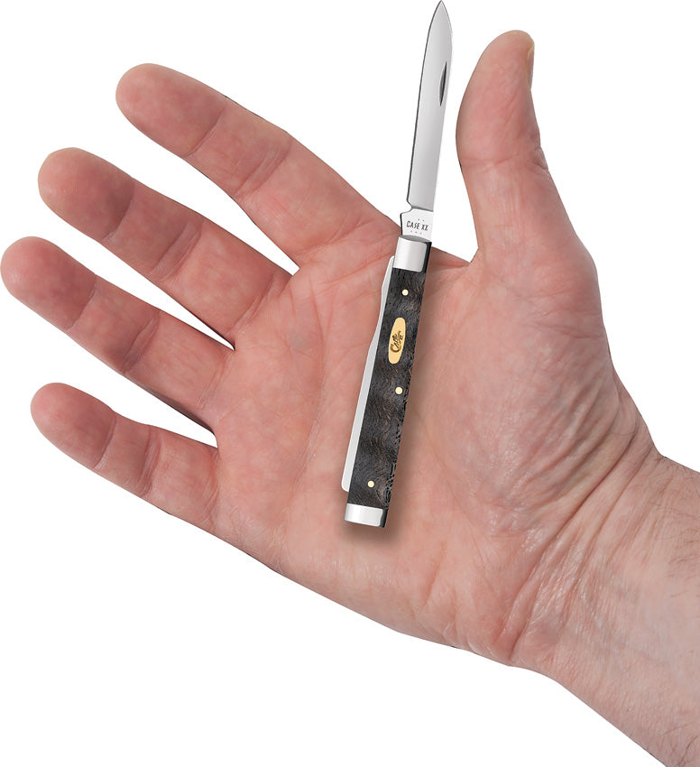 Case Cutlery Baby Doc Black Curly Oak 14007