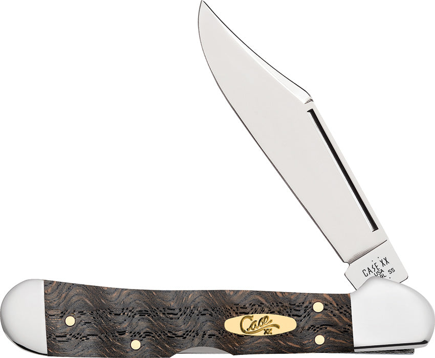 Case Cutlery Mini Copperlock Curly Oak 14010 by Case Cutlery
