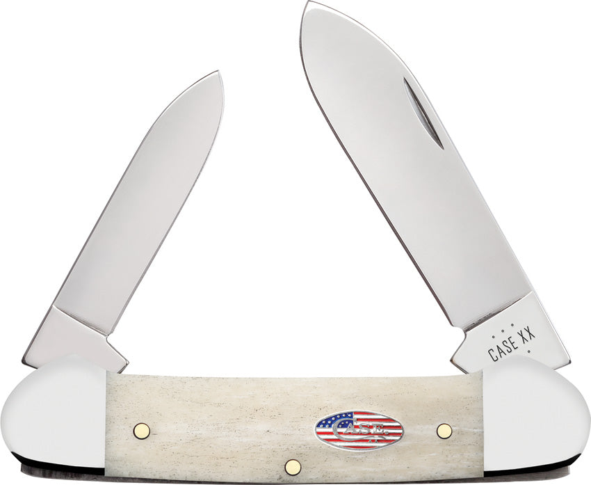 Case Cutlery Canoe Natural Bone 14092 by Case Cutlery