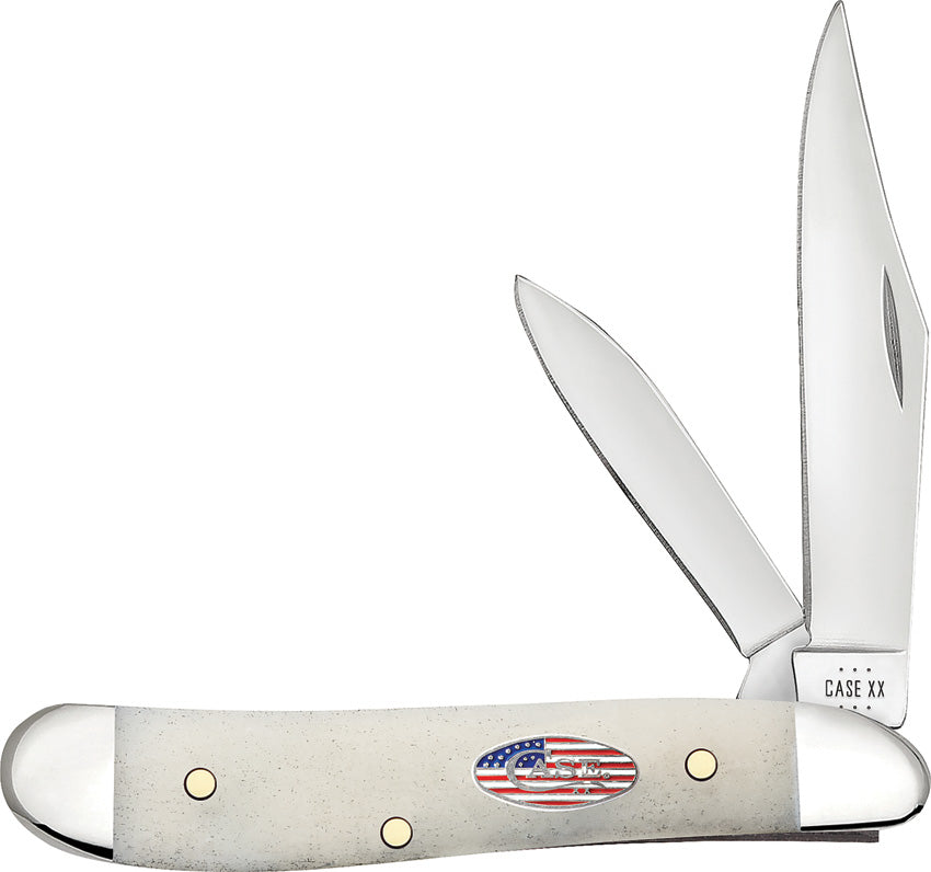 Case Cutlery Peanut Natural Bone 14094 by Case Cutlery