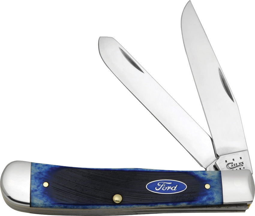 Case Cutlery Ford Trapper Blue Bone 14301 by Case Cutlery