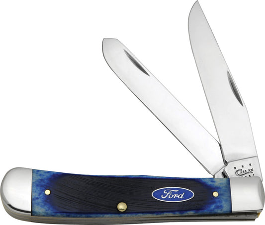 Case Cutlery Ford Trapper Blue Bone 14301 by Case Cutlery