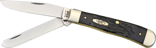 Case Cutlery Trapper Rough Black Series 18221 by Case Cutlery