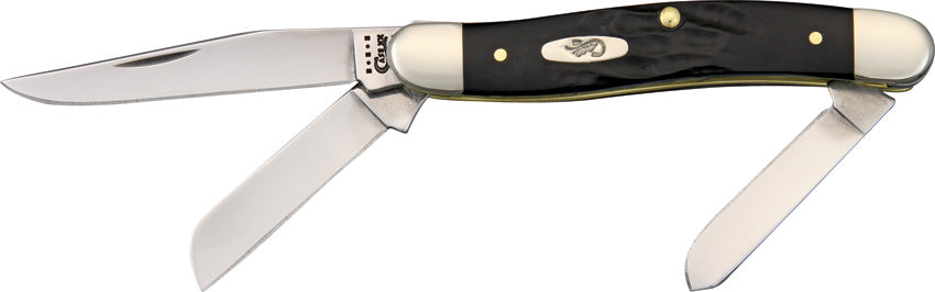 Case Cutlery Medium Stockman Rough Black 18222 by Case Cutlery