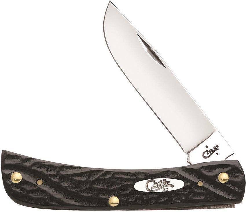Case Cutlery Sod Buster Jr Black Synthetic 18229 by Case Cutlery