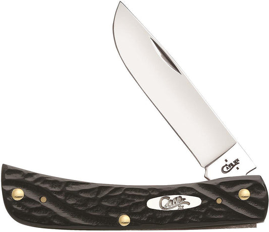Case Cutlery Sod Buster Jr Black Synthetic 18229 by Case Cutlery