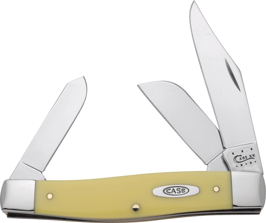 Case Cutlery Large Stockman Yellow 00203 by Case Cutlery