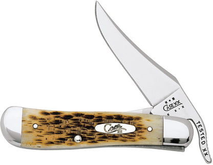 Case Cutlery Russlock Amber Bone 00260