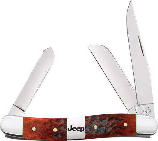 Case Cutlery Jeep Med Stockman Chestnut 27010