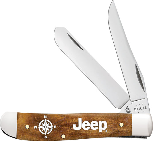 Case Cutlery Jeep Mini Trapper Antique Bone 27012