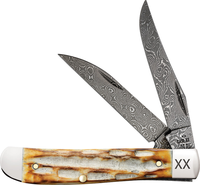 Case Cutlery Mini Trapper Burnt Bone 27233 by Case Cutlery