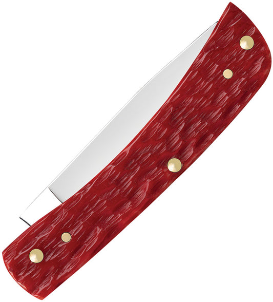 Case Cutlery Sod Buster Jr Dark Red Bone 31945