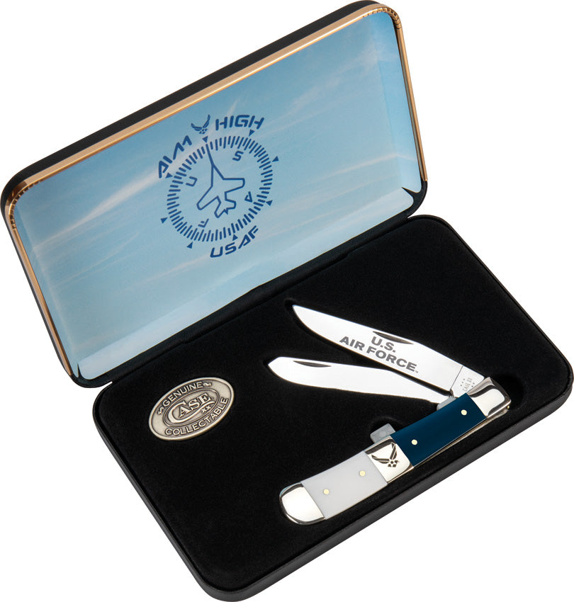 Case Cutlery Air Force Trapper Gift Set 32414