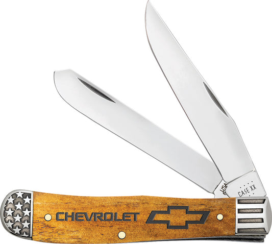 Case Cutlery Chevrolet Trapper Antique Bone 33710 by Case Cutlery