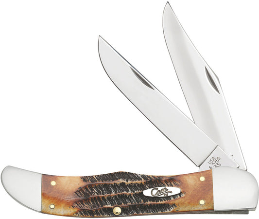 Case Cutlery Folding Hunter Burnt Bonestag 3574 by Case Cutlery