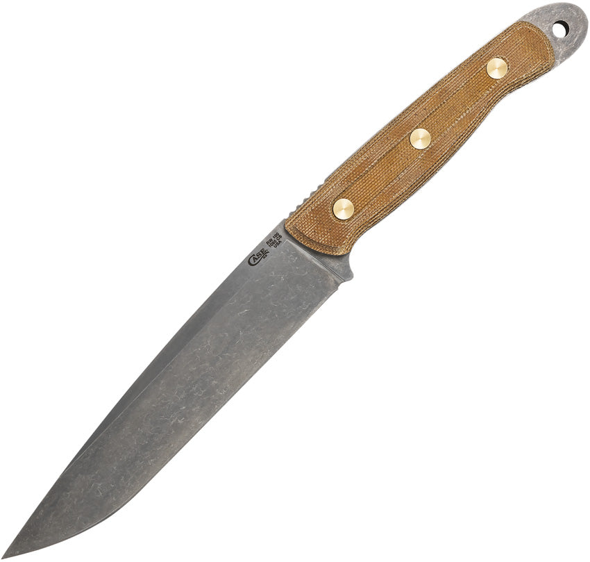 Case Cutlery Welker Hunter Natural Micarta 50628 by Case Cutlery