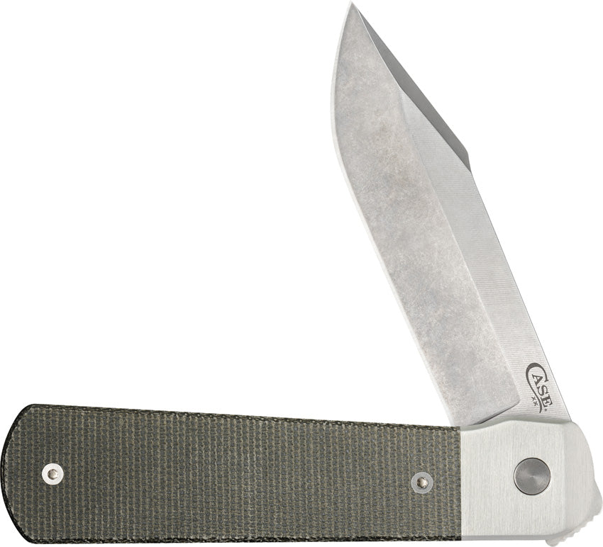 Case Cutlery Longhouse Green Micarta 50911 by Case Cutlery