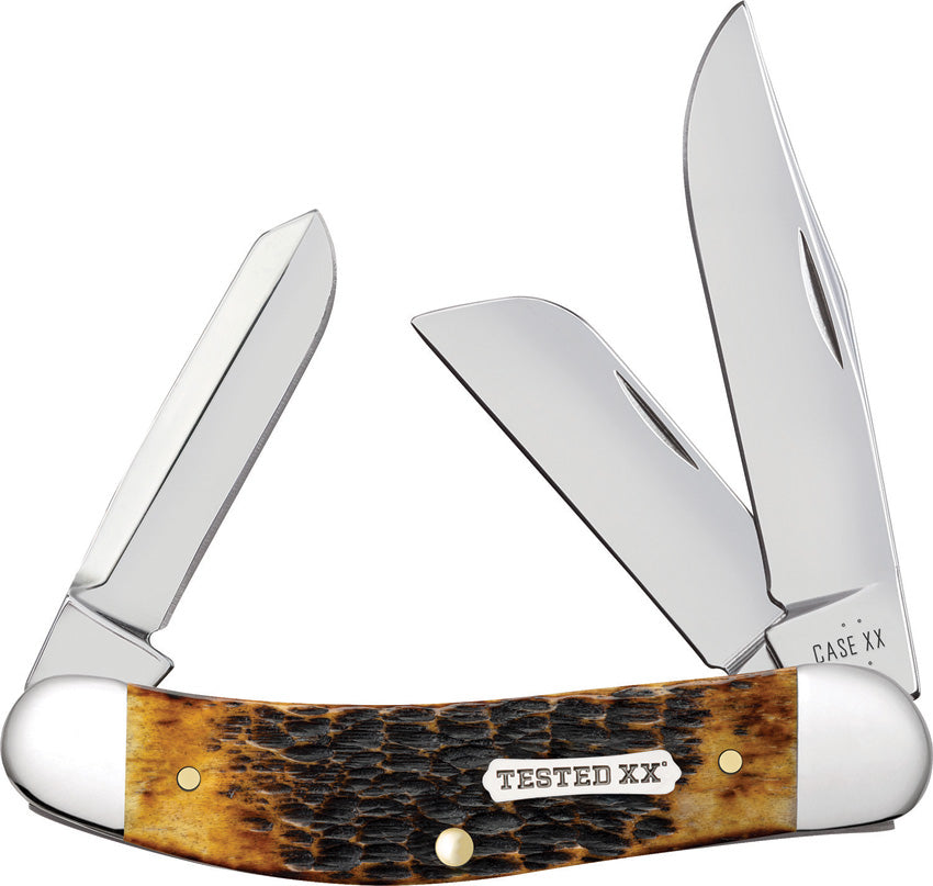 Case Cutlery Sowbelly Burnt Amber 51393 by Case Cutlery