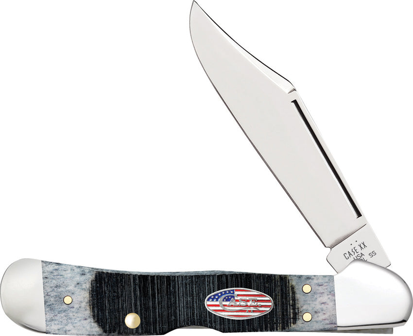 Case Cutlery Copperlock Gray Sawcut 53063 by Case Cutlery