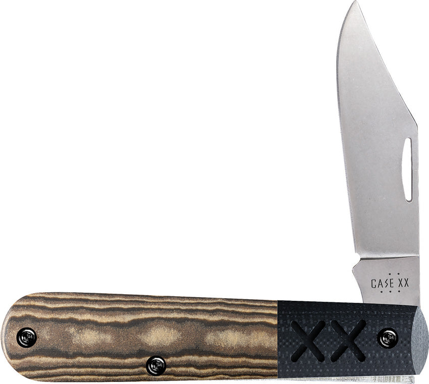 Case Cutlery Crossroads XR Barlow Blk/Tan 53161 by Case Cutlery