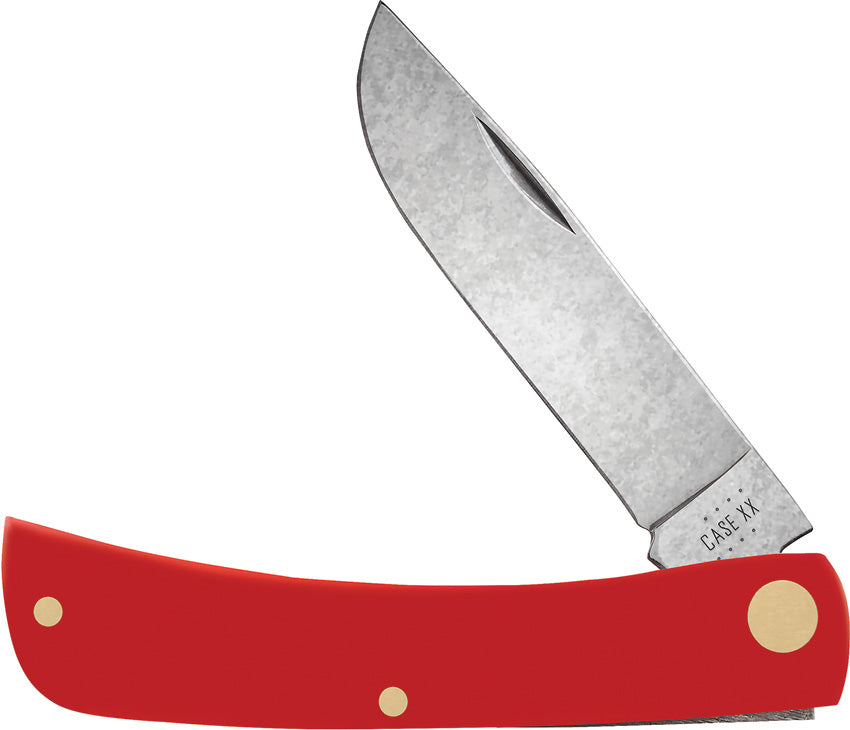Case Cutlery Sod Buster Jr Red Syn 73932 by Case Cutlery