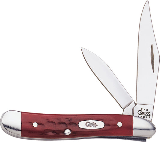 Case Cutlery Peanut Red Pocket Worn 00781