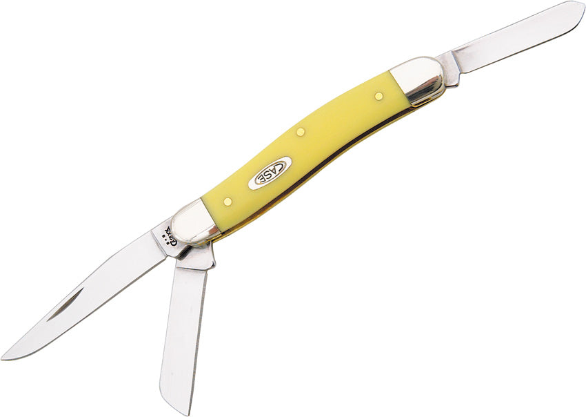 Case Cutlery Medium Stockman Yellow 80035 by Case Cutlery