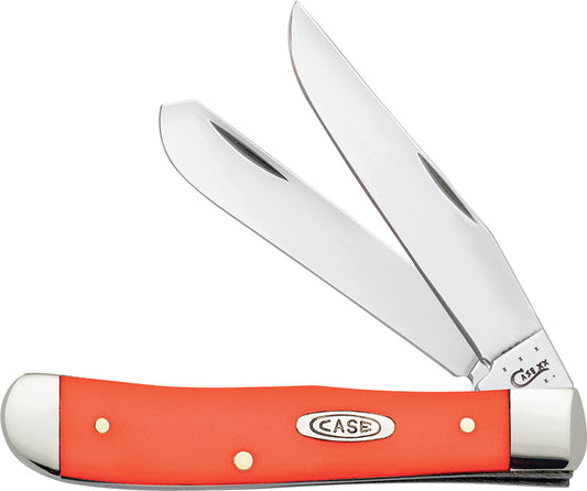 Case Cutlery Trapper Orange Synthetic 80500