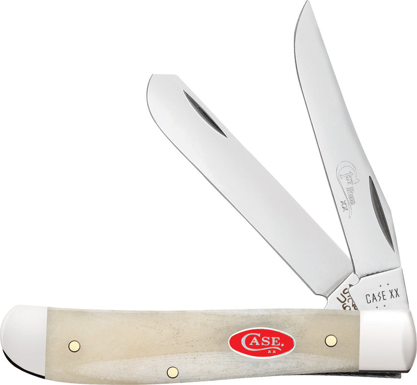 Case Cutlery Mini Trapper Nat Bone FPR 84021 by Case Cutlery