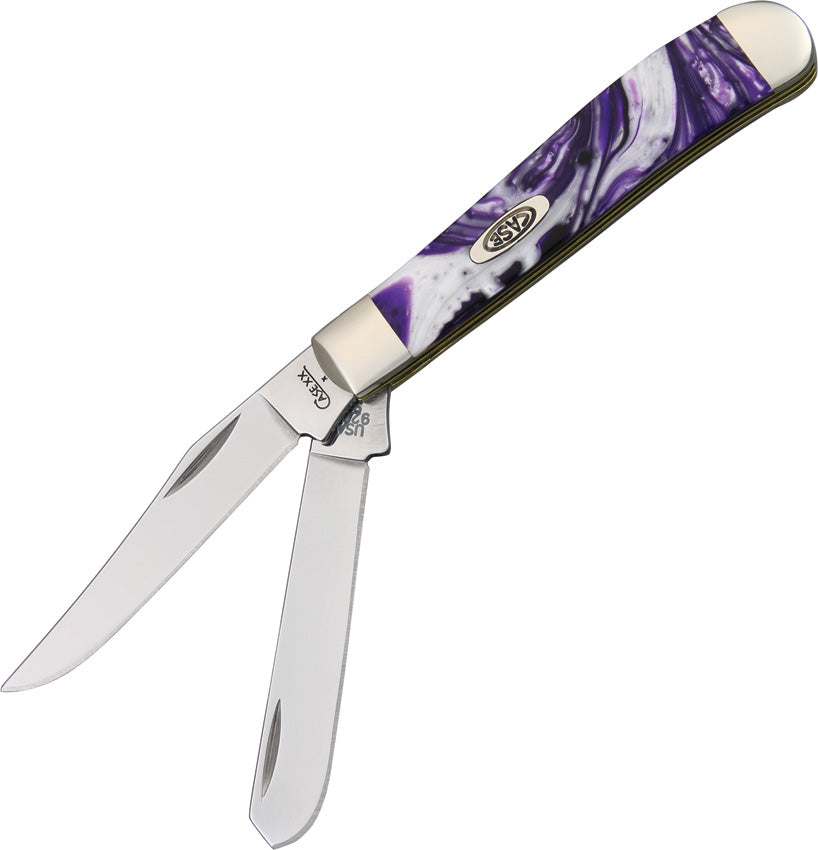Case Cutlery Mini Trapper Purple Passion 9207PP by Case Cutlery